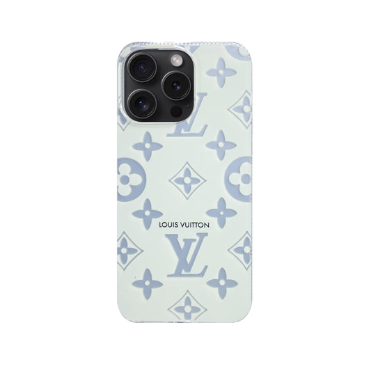 1V Printed transparent net red with the same phone case