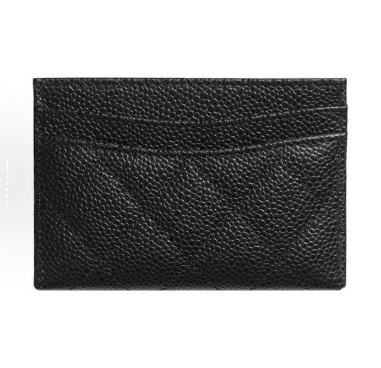 Double C black card case