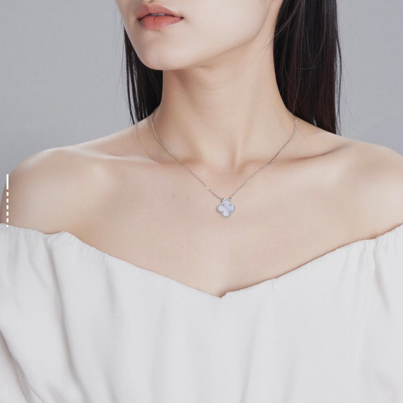 Four-leaf clover pendant