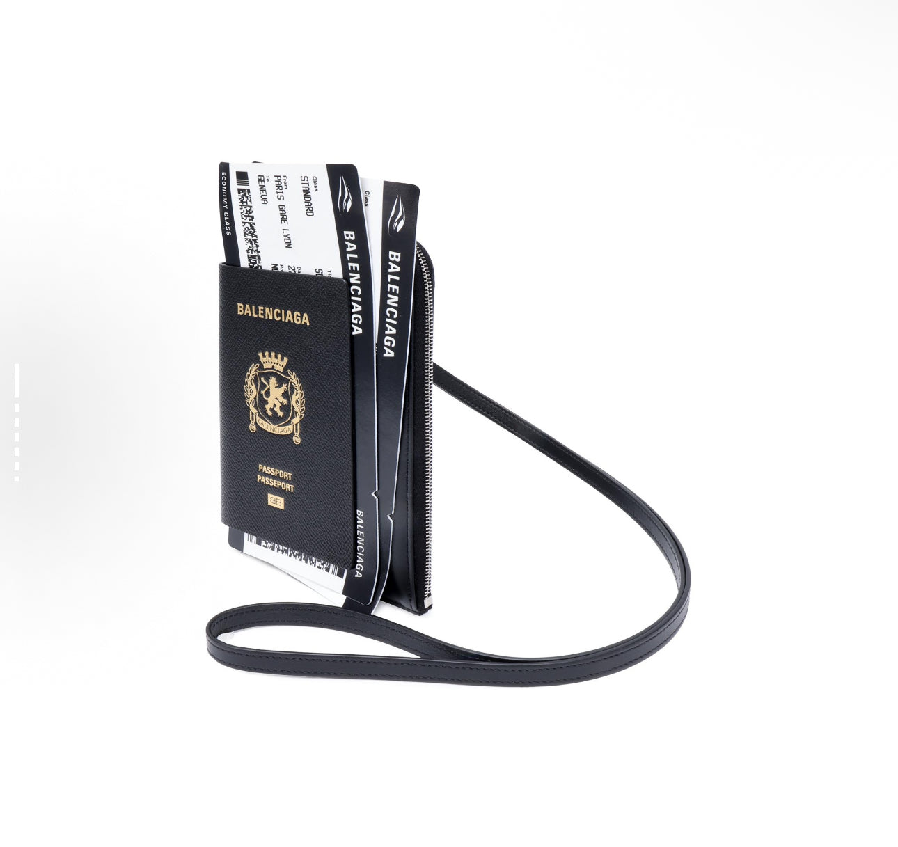 BLCG Passport holder with cord