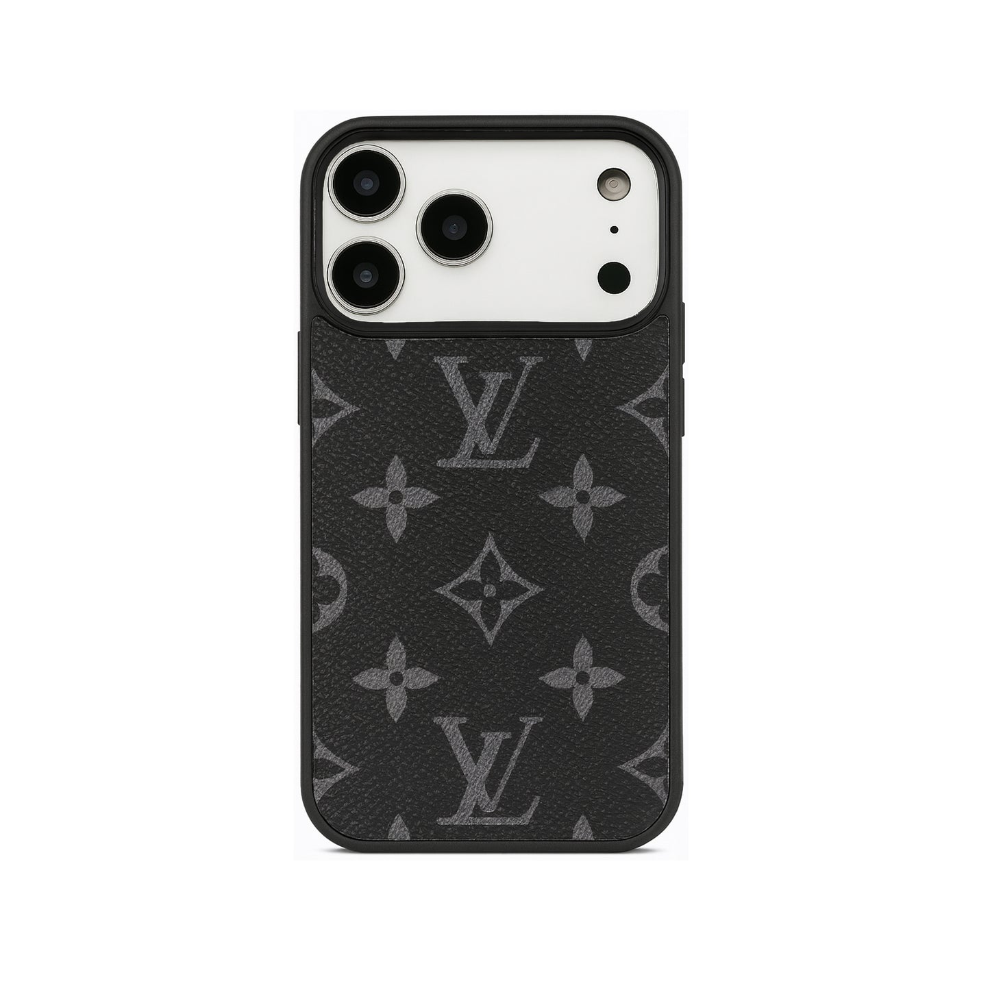 1V New Black Floral Phone Case