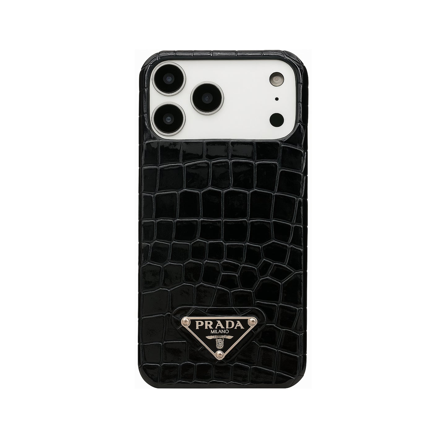 PLD Crocodile Leather Phone Case