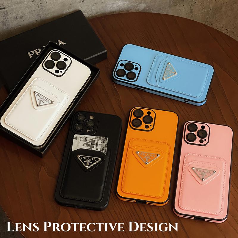 PLA Apple Card wrapped leather phone case