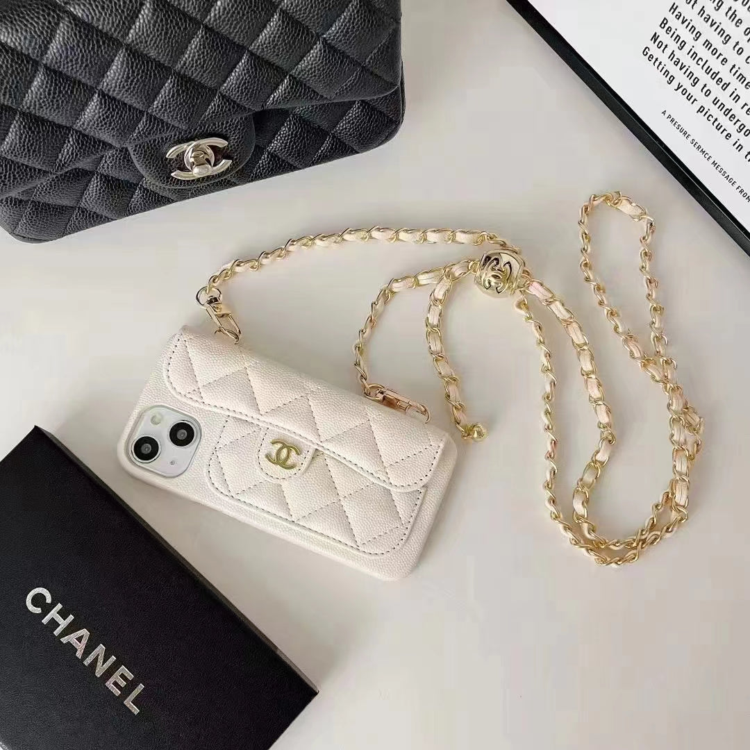 XNE Apple CF Card case with chain crossbody