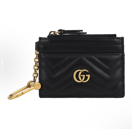 GG chain card case